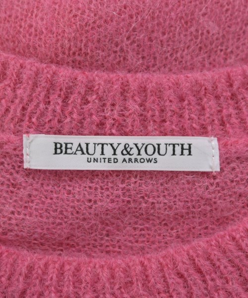 BEAUTY&YOUTH UNITED ARROWS（ビューティーアンドユースユナイテッドアローズ）ニット・セーター ピンク サイズ:F レディース/2200668109062