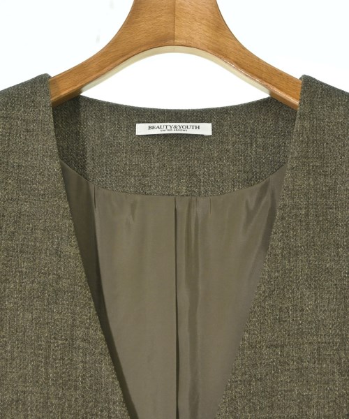 BEAUTY&YOUTH UNITED ARROWS（ビューティーアンドユースユナイテッドアローズ）ベスト 茶 サイズ:M レディース/2200668760034