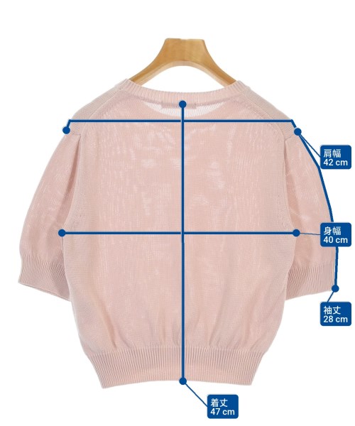 BEAUTY&YOUTH UNITED ARROWS（ビューティーアンドユースユナイテッドアローズ）ニット・セーター ピンク サイズ:-(M位) レディース/2200668785037