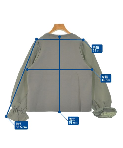 BEAUTY&YOUTH UNITED ARROWS（ビューティーアンドユースユナイテッドアローズ）Tシャツ・カットソー カーキ サイズ:F レディース/2200668209045