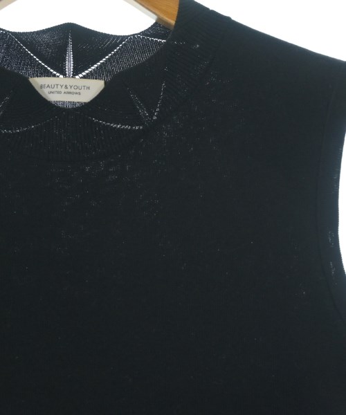 BEAUTY&YOUTH UNITED ARROWS（ビューティーアンドユースユナイテッドアローズ）ベスト 黒 サイズ:-(M位) レディース/2200672367069