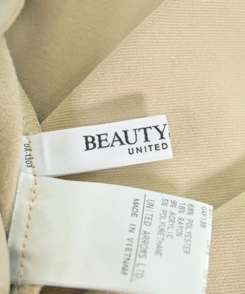 BEAUTY&YOUTH UNITED ARROWS（ビューティーアンドユースユナイテッドアローズ）スラックス ベージュ サイズ:XS レディース/2200722441046