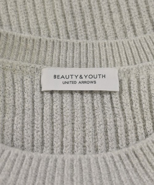BEAUTY&YOUTH UNITED ARROWS（ビューティーアンドユースユナイテッドアローズ）ニット・セーター グレー サイズ:F レディース/2200729136037