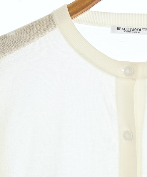BEAUTY&YOUTH UNITED ARROWS（ビューティーアンドユースユナイテッドアローズ）カーディガン 白 サイズ:F レディース/2200729151030
