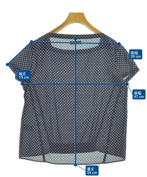 BEAUTY&YOUTH UNITED ARROWS（ビューティーアンドユースユナイテッドアローズ）ブラウス 紺 サイズ:F レディース/2200724300136