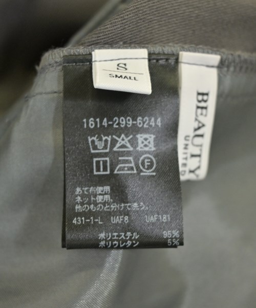 BEAUTY&YOUTH UNITED ARROWS（ビューティーアンドユースユナイテッドアローズ）スラックス グレー サイズ:S レディース/2200728503137