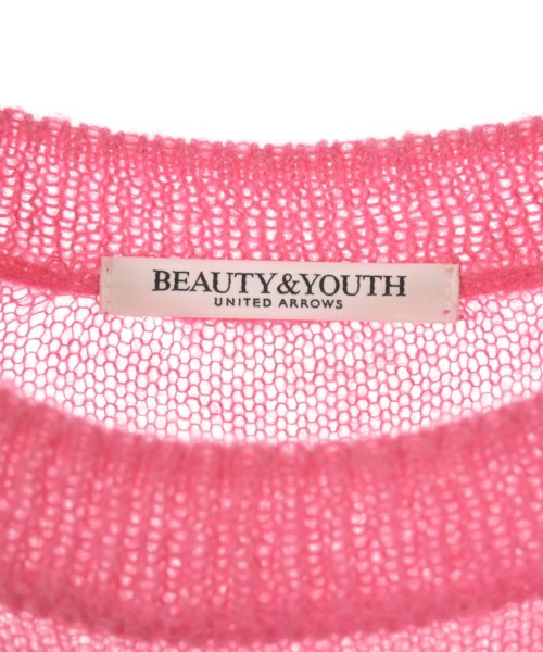 BEAUTY&YOUTH UNITED ARROWS（ビューティーアンドユースユナイテッドアローズ）ニット・セーター ピンク サイズ:-(M位) レディース/2200729444132