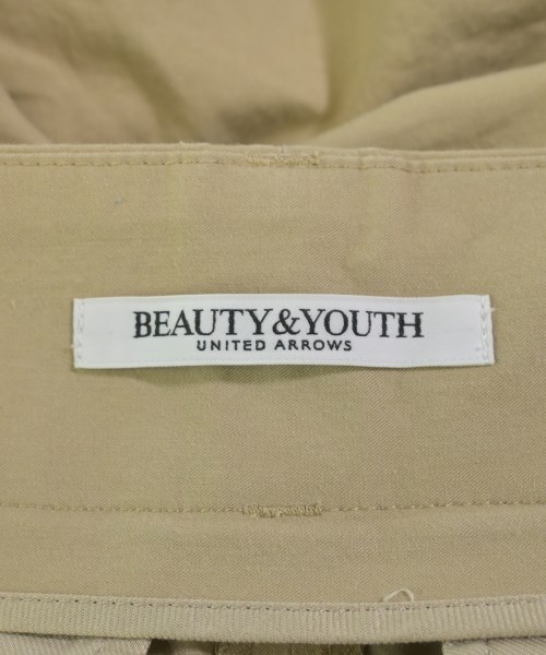 BEAUTY&YOUTH UNITED ARROWS（ビューティーアンドユースユナイテッドアローズ）クロップドパンツ ベージュ サイズ:M レディース/2200723414025