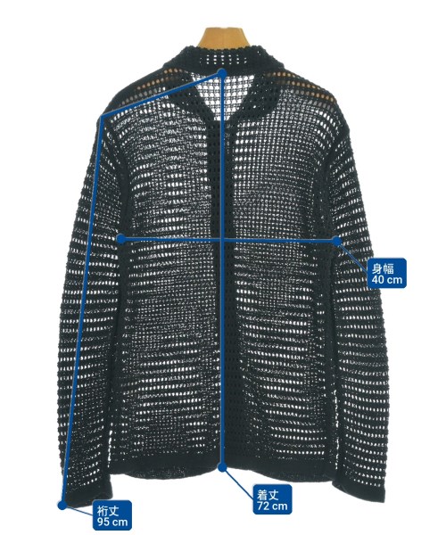 BEAUTY&YOUTH UNITED ARROWS（ビューティーアンドユースユナイテッドアローズ）カーディガン 黒 サイズ:-(M位) レディース/2200722795064