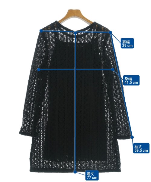 BEAUTY&YOUTH UNITED ARROWS（ビューティーアンドユースユナイテッドアローズ）ニット・セーター 黒 サイズ:-(M位) レディース/2200722795101