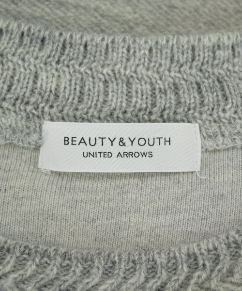 BEAUTY&YOUTH UNITED ARROWS（ビューティーアンドユースユナイテッドアローズ）ニット・セーター グレー サイズ:F レディース/2200722795224