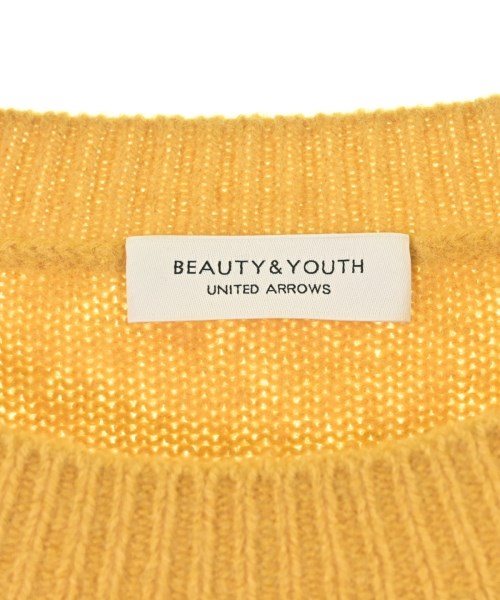 BEAUTY&YOUTH UNITED ARROWS（ビューティーアンドユースユナイテッドアローズ）ニット・セーター 黄 サイズ:-(M位) レディース/2200725295110