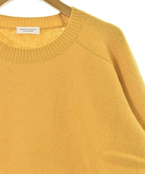 BEAUTY&YOUTH UNITED ARROWS（ビューティーアンドユースユナイテッドアローズ）ニット・セーター 黄 サイズ:-(M位) レディース/2200725295110