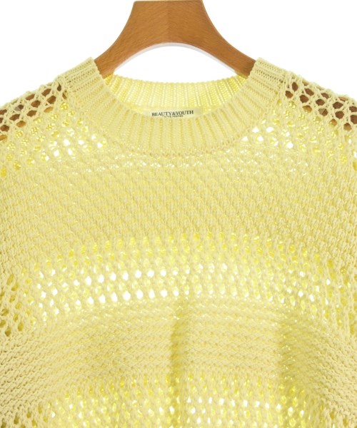 BEAUTY&YOUTH UNITED ARROWS（ビューティーアンドユースユナイテッドアローズ）ニット・セーター 黄 サイズ:F レディース/2200730574132