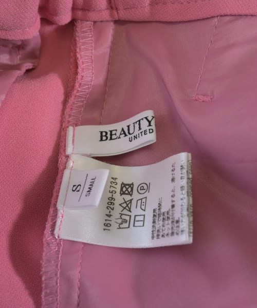 BEAUTY&YOUTH UNITED ARROWS（ビューティーアンドユースユナイテッドアローズ）スラックス ピンク サイズ:S レディース/2200730664017