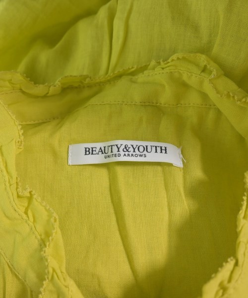 BEAUTY&YOUTH UNITED ARROWS（ビューティーアンドユースユナイテッドアローズ）ブラウス 黄 サイズ:F レディース/2200717865185
