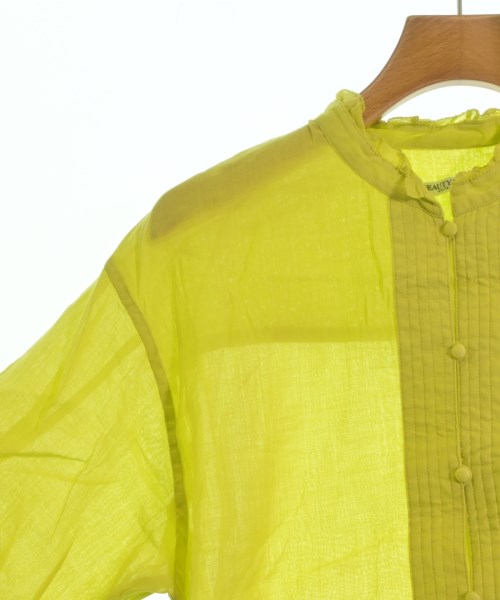 BEAUTY&YOUTH UNITED ARROWS（ビューティーアンドユースユナイテッドアローズ）ブラウス 黄 サイズ:F レディース/2200717865185