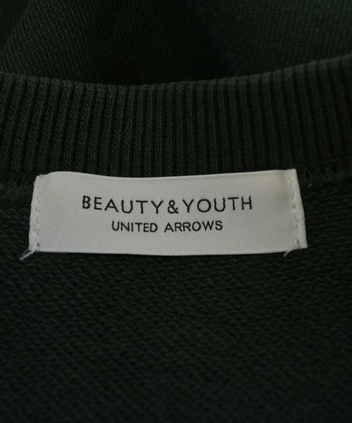 BEAUTY&YOUTH UNITED ARROWS（ビューティーアンドユースユナイテッドアローズ）スウェット 緑 サイズ:-(M位) レディース/2200724242030