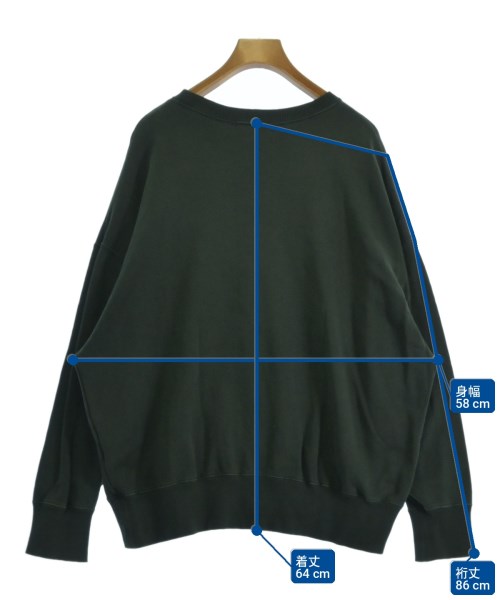 BEAUTY&YOUTH UNITED ARROWS（ビューティーアンドユースユナイテッドアローズ）スウェット 緑 サイズ:-(M位) レディース/2200724242030