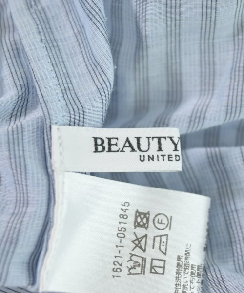 BEAUTY&YOUTH UNITED ARROWS（ビューティーアンドユースユナイテッドアローズ）ブラウス 青 サイズ:F レディース/2200724366132