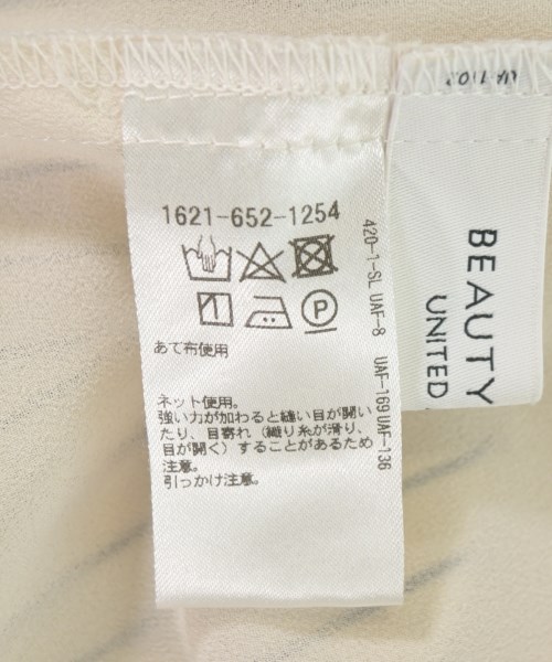 BEAUTY&YOUTH UNITED ARROWS（ビューティーアンドユースユナイテッドアローズ）ブラウス ベージュ サイズ:F レディース/2200727429032