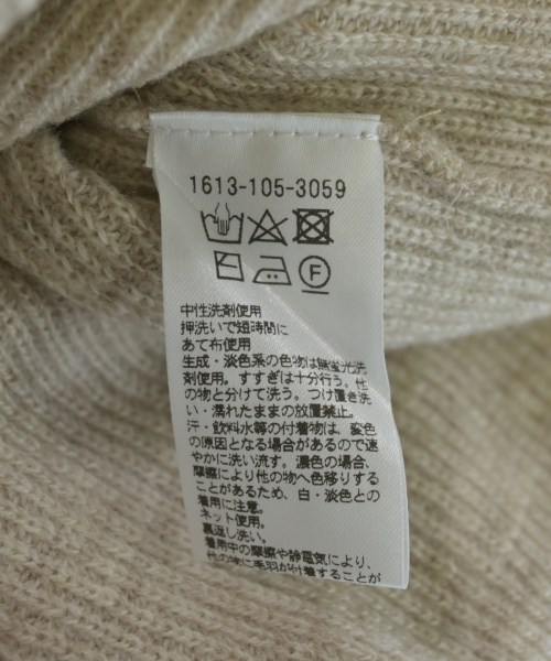 BEAUTY&YOUTH UNITED ARROWS（ビューティーアンドユースユナイテッドアローズ）ニット・セーター ベージュ サイズ:-(L位) レディース/2200728305021