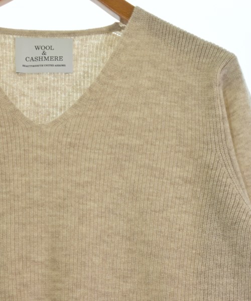 BEAUTY&YOUTH UNITED ARROWS（ビューティーアンドユースユナイテッドアローズ）ニット・セーター ベージュ サイズ:-(L位) レディース/2200728305021