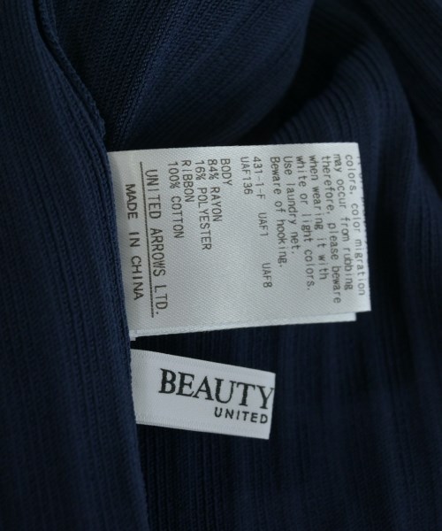 BEAUTY&YOUTH UNITED ARROWS（ビューティーアンドユースユナイテッドアローズ）ニット・セーター 紺 サイズ:-(M位) レディース/2200730823070