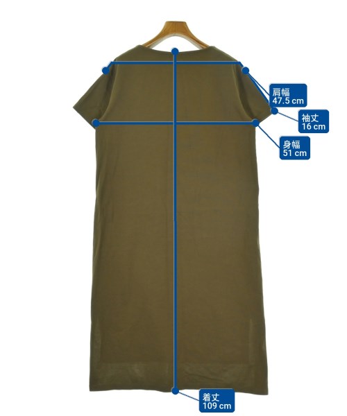 BEAUTY&YOUTH UNITED ARROWS（ビューティーアンドユースユナイテッドアローズ）ワンピース カーキ サイズ:F レディース/2200720347029