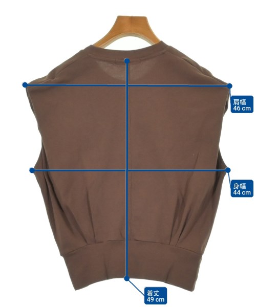BEAUTY&YOUTH UNITED ARROWS（ビューティーアンドユースユナイテッドアローズ）ノースリーブ 茶 サイズ:-(M位) レディース/2200731680016
