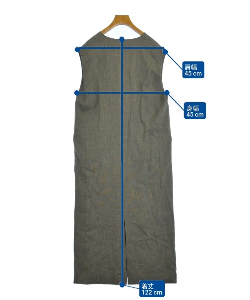 BEAUTY&YOUTH UNITED ARROWS（ビューティーアンドユースユナイテッドアローズ）ワンピース 茶 サイズ:M レディース/2200726475030