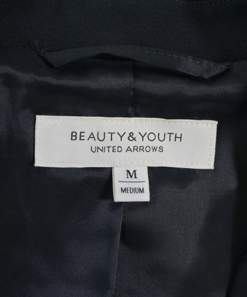 BEAUTY&YOUTH UNITED ARROWS（ビューティーアンドユースユナイテッドアローズ）ノーカラージャケット 黒 サイズ:M レディース/2200727913012