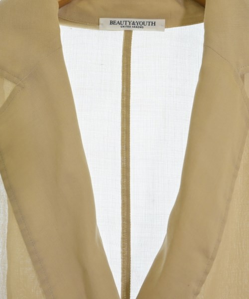 BEAUTY&YOUTH UNITED ARROWS（ビューティーアンドユースユナイテッドアローズ）カジュアルジャケット ベージュ サイズ:M レディース/2200732017064