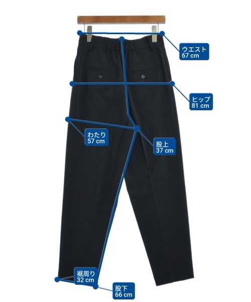 BEAUTY&YOUTH UNITED ARROWS（ビューティーアンドユースユナイテッドアローズ）スラックス 黒 サイズ:M レディース/2200725668129