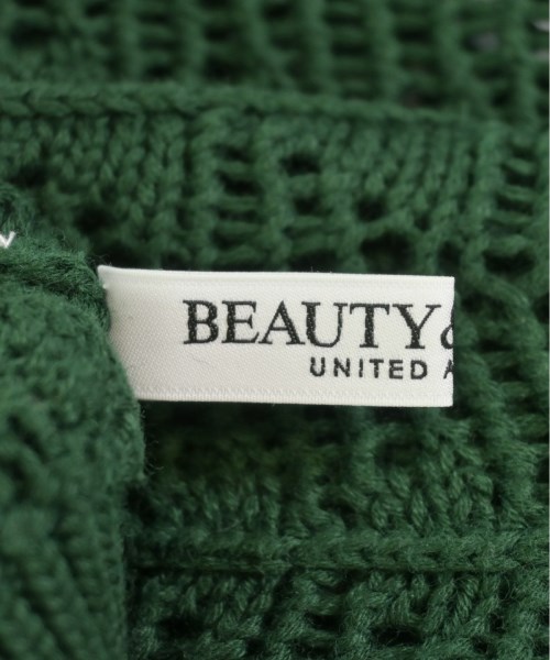 BEAUTY&YOUTH UNITED ARROWS（ビューティーアンドユースユナイテッドアローズ）ニット・セーター 緑 サイズ:-(S位) レディース/2200727851024
