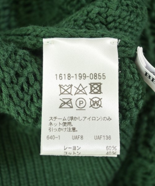 BEAUTY&YOUTH UNITED ARROWS（ビューティーアンドユースユナイテッドアローズ）ニット・セーター 緑 サイズ:-(S位) レディース/2200727851024