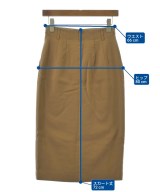 BEAUTY&YOUTH UNITED ARROWS（ビューティーアンドユースユナイテッドアローズ）ロング・マキシ丈スカート 茶 サイズ:S レディース/2200732719036