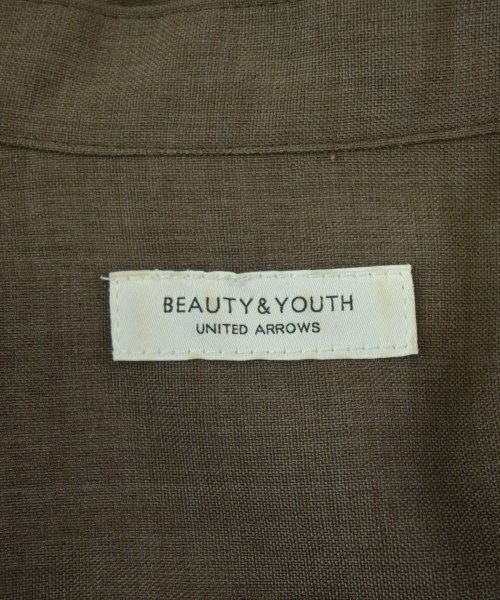 BEAUTY&YOUTH UNITED ARROWS（ビューティーアンドユースユナイテッドアローズ）カジュアルシャツ 茶 サイズ:F レディース/2200725720063