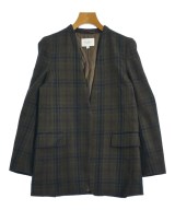 BEAUTY&YOUTH UNITED ARROWS（ビューティーアンドユースユナイテッドアローズ）ノーカラージャケット 茶 サイズ:S レディース/2200732844042