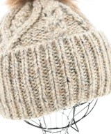 BEAUTY&YOUTH UNITED ARROWS（ビューティーアンドユースユナイテッドアローズ）ニットキャップ・ビーニー ベージュ サイズ:56-58cm レディース/2200725919054
