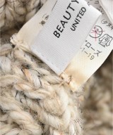 BEAUTY&YOUTH UNITED ARROWS（ビューティーアンドユースユナイテッドアローズ）ニットキャップ・ビーニー ベージュ サイズ:56-58cm レディース/2200725919054
