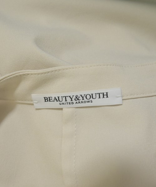 BEAUTY&YOUTH UNITED ARROWS（ビューティーアンドユースユナイテッドアローズ）ノーカラージャケット ベージュ サイズ:M レディース/2200735556034
