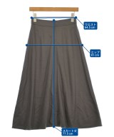 BEAUTY&YOUTH UNITED ARROWS（ビューティーアンドユースユナイテッドアローズ）ロング・マキシ丈スカート グレー サイズ:S レディース/2200736251044