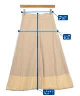 BEAUTY&YOUTH UNITED ARROWS（ビューティーアンドユースユナイテッドアローズ）ロング・マキシ丈スカート 白 サイズ:S レディース/2200736251051