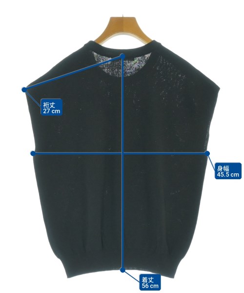 BEAUTY&YOUTH UNITED ARROWS（ビューティーアンドユースユナイテッドアローズ）ニット・セーター 黒 サイズ:-(M位) レディース/2200728931053