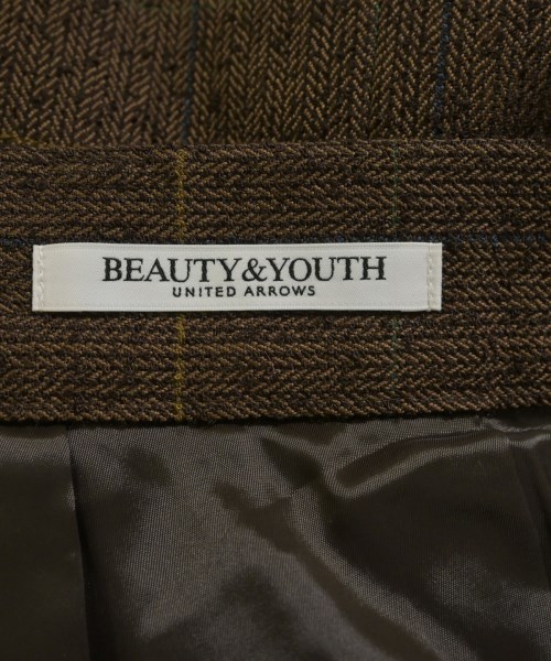 BEAUTY&YOUTH UNITED ARROWS（ビューティーアンドユースユナイテッドアローズ）スラックス 茶 サイズ:S レディース/2200734612021