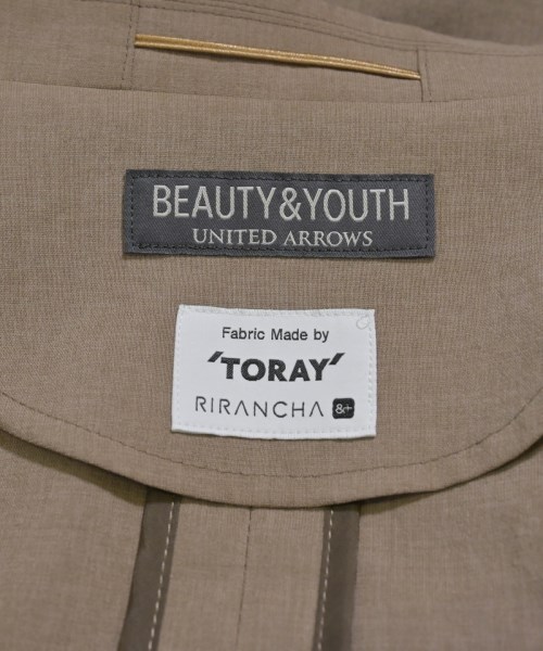 BEAUTY&YOUTH UNITED ARROWS（ビューティーアンドユースユナイテッドアローズ）カジュアルジャケット ベージュ サイズ:XL レディース/2200737343038