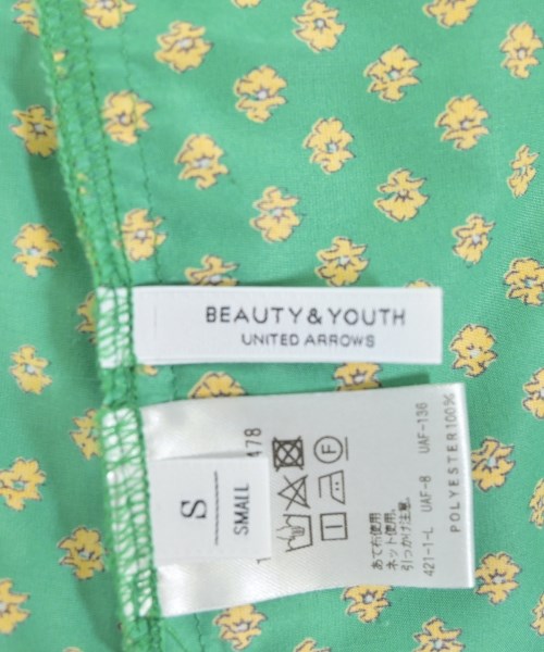 BEAUTY&YOUTH UNITED ARROWS（ビューティーアンドユースユナイテッドアローズ）シャツワンピース 緑 サイズ:S レディース/2200716162049