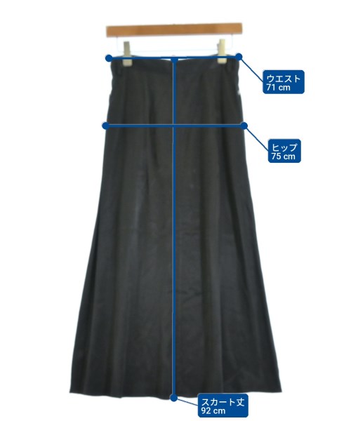 BEAUTY&YOUTH UNITED ARROWS（ビューティーアンドユースユナイテッドアローズ）ロング・マキシ丈スカート 黒 サイズ:M レディース/2200716537045