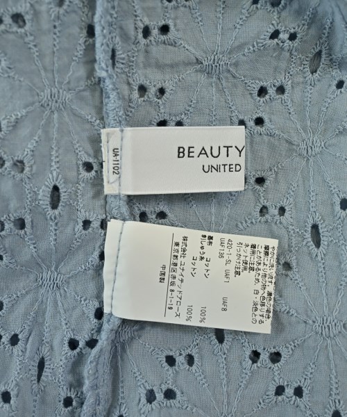 BEAUTY&YOUTH UNITED ARROWS（ビューティーアンドユースユナイテッドアローズ）ブラウス 青 サイズ:F レディース/2200719732027